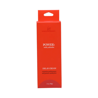 DOC JOHNSON - POWER + DELAY CREAM 1OZ.