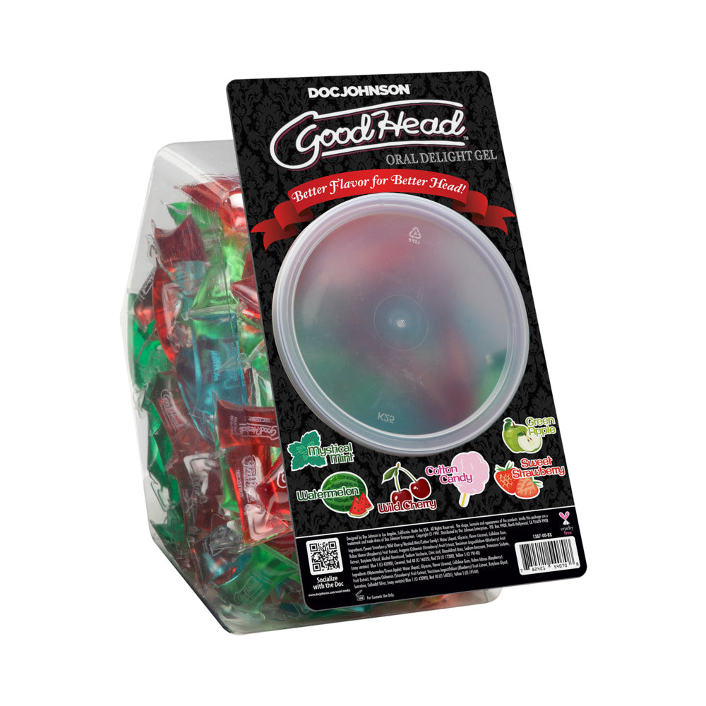 DOC JOHNSON - GOODHEAD - MINI PACKS - FISHBOWL REFILL, (216 PIECES)