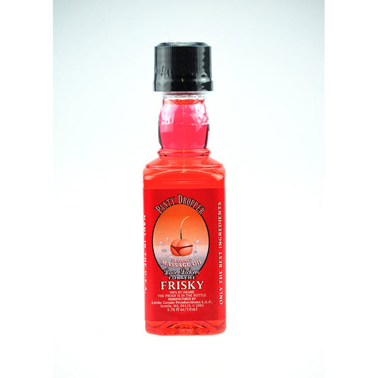 LITTLE GENIE - LOVE LICKERS PANTY DROPPER FLAVORED MASSAGE OIL 1.76 OZ.