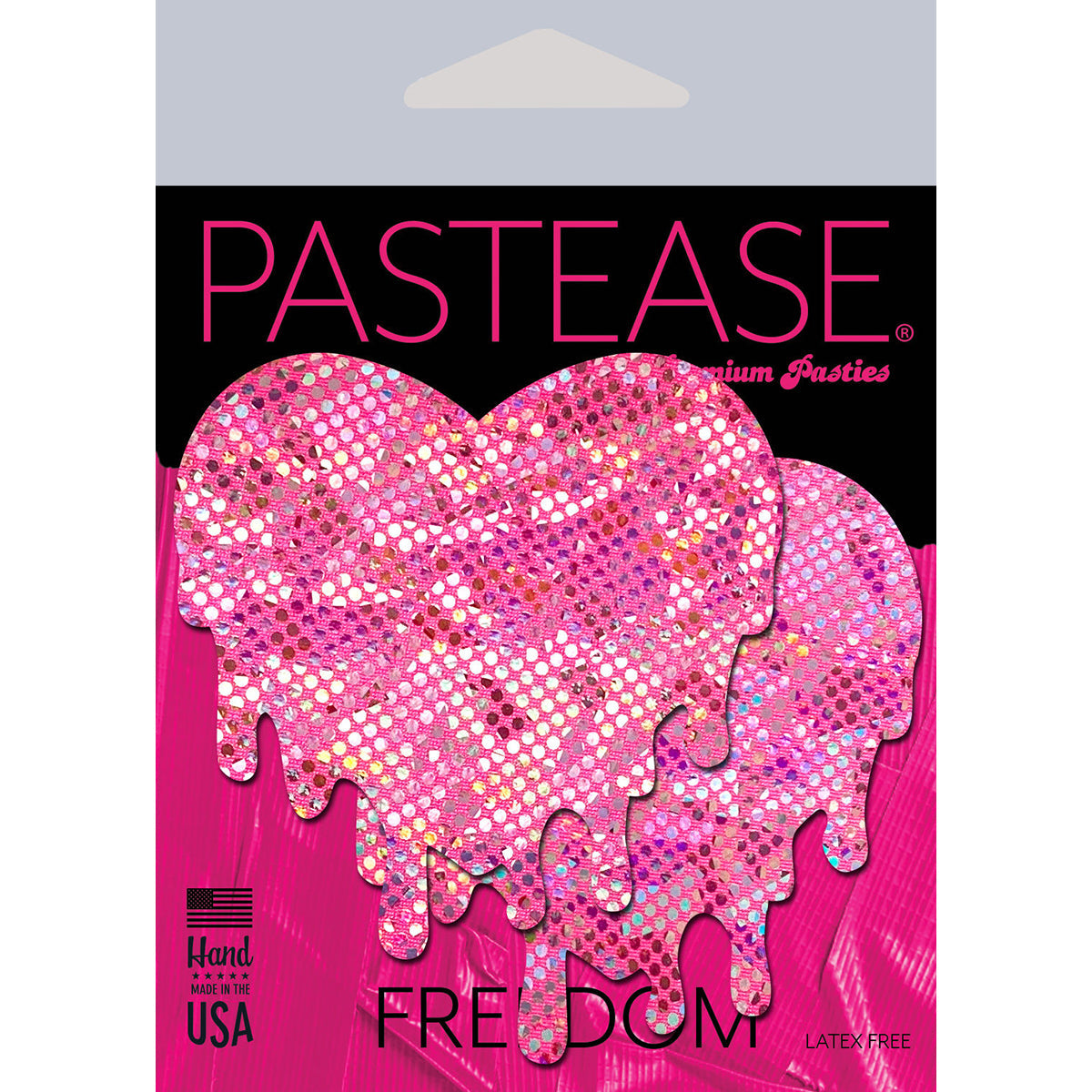 PASTEASE MELTED HEART PASTIES PINK