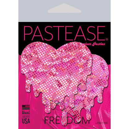 PASTEASE MELTED HEART PASTIES PINK