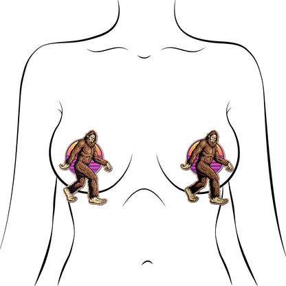 PASTEASE SASQUATCH BIGFOOT PASTIES