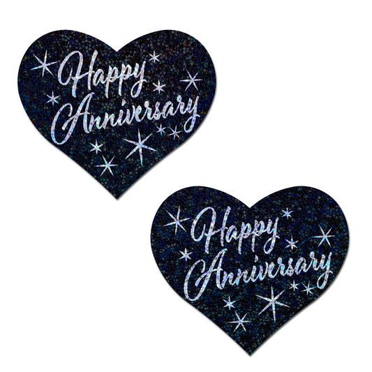PASTEASE HAPPY ANNIVERSARY HEART PASTIES
