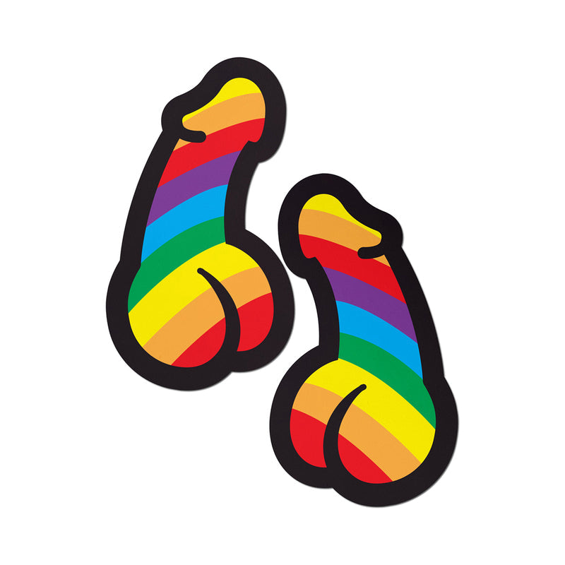 PASTEASE - PENIS PRIDE PASTIES RAINBOW