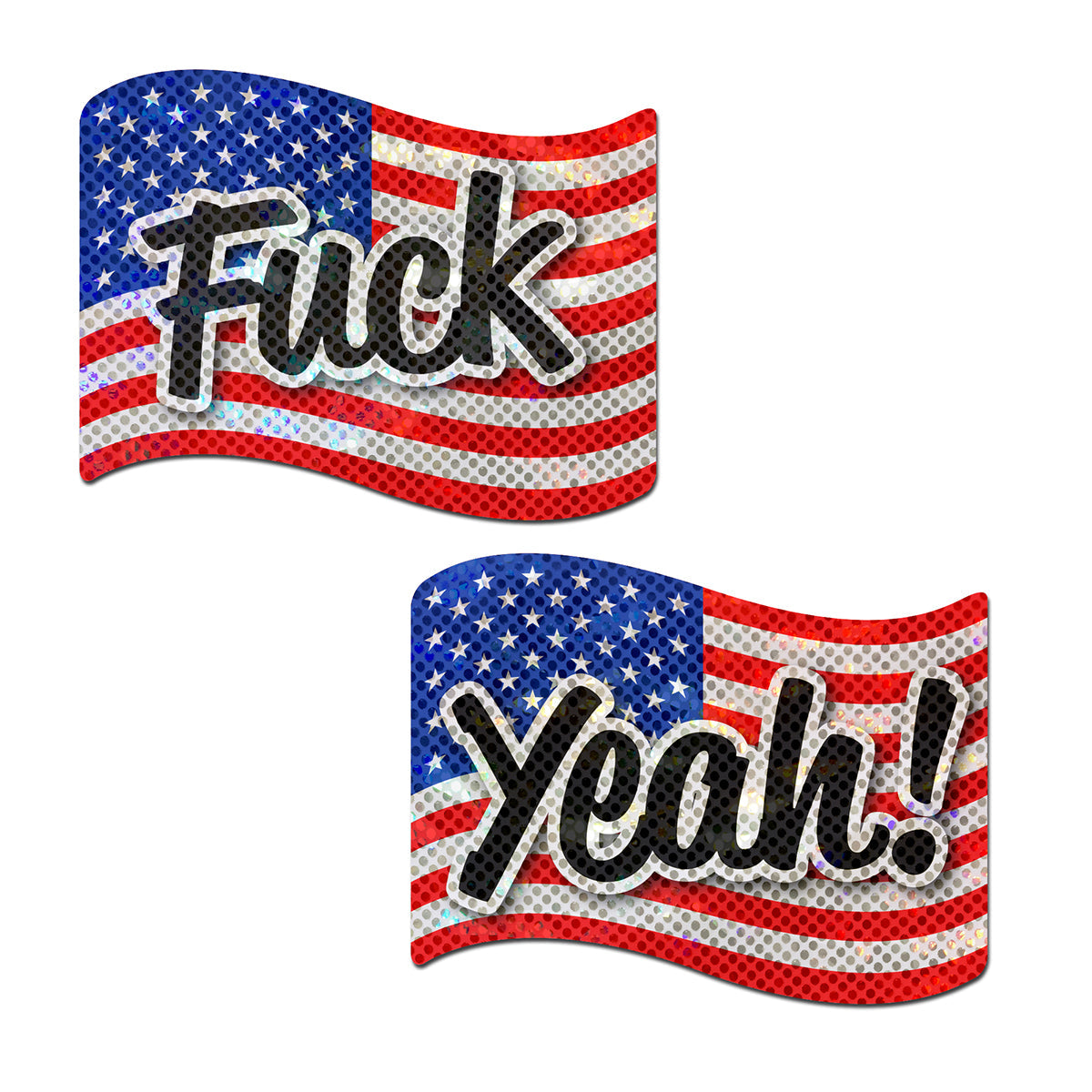 PASTEASE FUCK YEAH! USA FLAG PASTIES