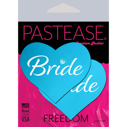 PASTEASE BRIDE BLUE HEART PASTIES