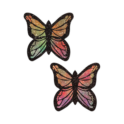 PASTEASE - GLITTER BUTTERFLY PASTIES PASTEL RAINBOW