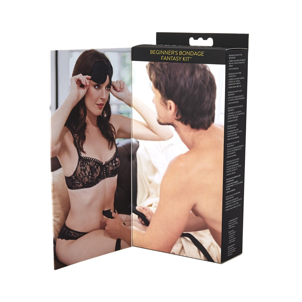 SPORTSHEETS - BEGINNER''S BONDAGE FANTASY KIT BLACK