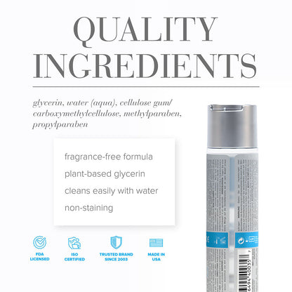 SYSTEM JO - JO H2O ORIGINAL WATER-BASED LUBRICANT 4 OZ.