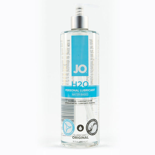 SYSTEM JO - LUBRICANTE ORIGINAL A BASE DE AGUA JO H2O DE 16 OZ.