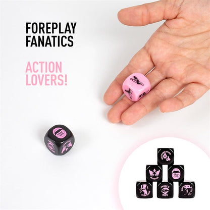 SECRET PLAY - 2 FOREPLAY DICE FANATICS!