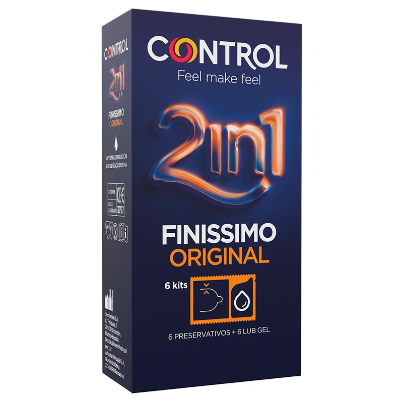 CONTROL - 2 IN 1 FINISSIMO ORIGINAL 6 UDS