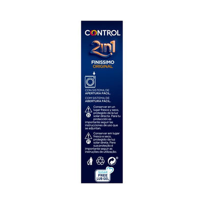 CONTROL - 2 IN 1 FINISSIMO ORIGINAL 6 UDS