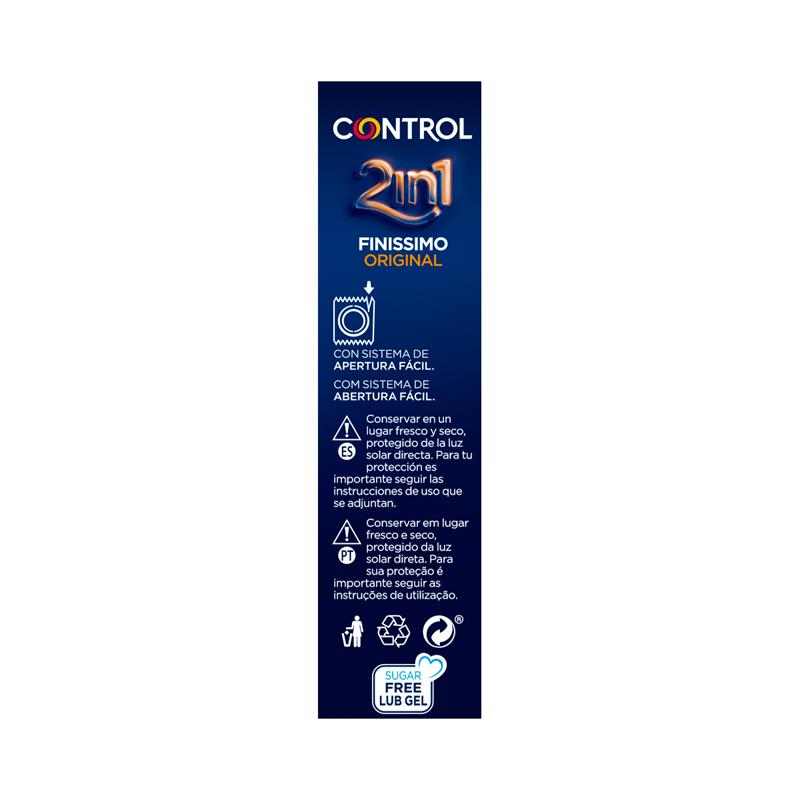 CONTROL - 2 IN 1 FINISSIMO ORIGINAL 6 UDS
