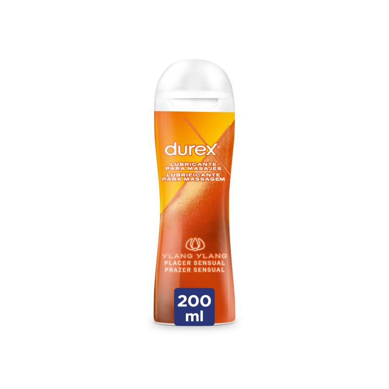 DUREX - 2 IN 1 MASSAGE GEL YLANG YLANG 200 ML