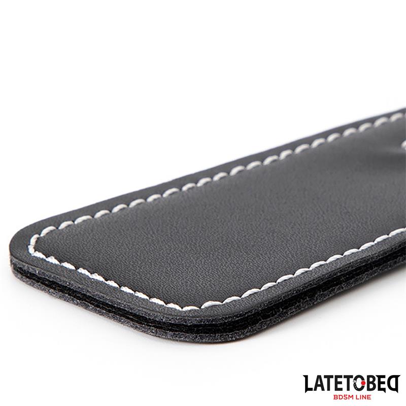 LATETOBED BDSM LINE - 2-IN-1 PADDLE WITH FEATHER