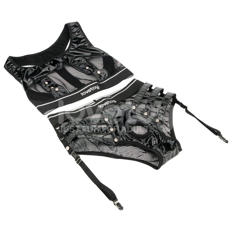 LOVETOY - 2 PIECES SET REBELLION REIGN ICONIC HARNESS