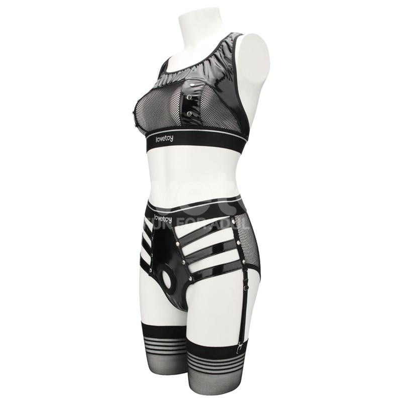 LOVETOY - 2 PIECES SET REBELLION REIGN ICONIC HARNESS