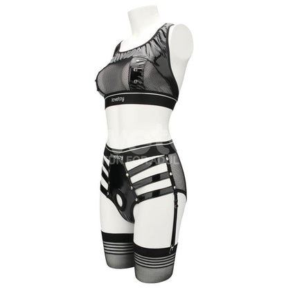 LOVETOY - 2 PIECES SET REBELLION REIGN ICONIC HARNESS