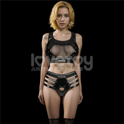 LOVETOY - 2 PIECES SET REBELLION REIGN ICONIC HARNESS