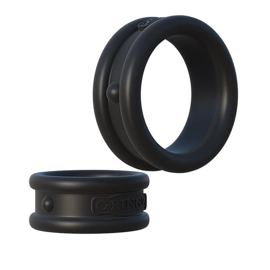 FANTASY C-RINGZ - 2 SET PENIS RING BLACK