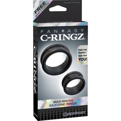 FANTASY C-RINGZ - 2 SET PENIS RING BLACK