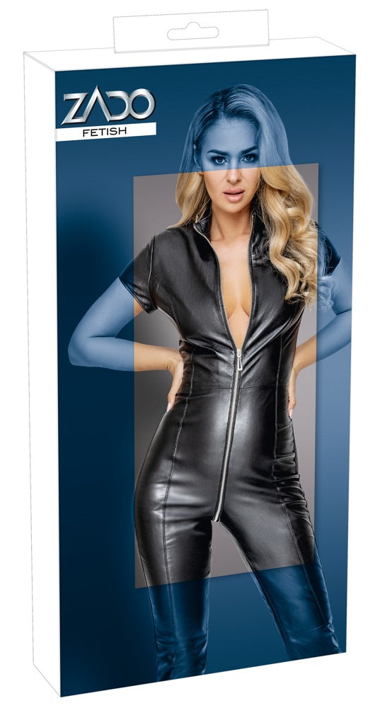 ZADO - LEATHER JUMPSUIT