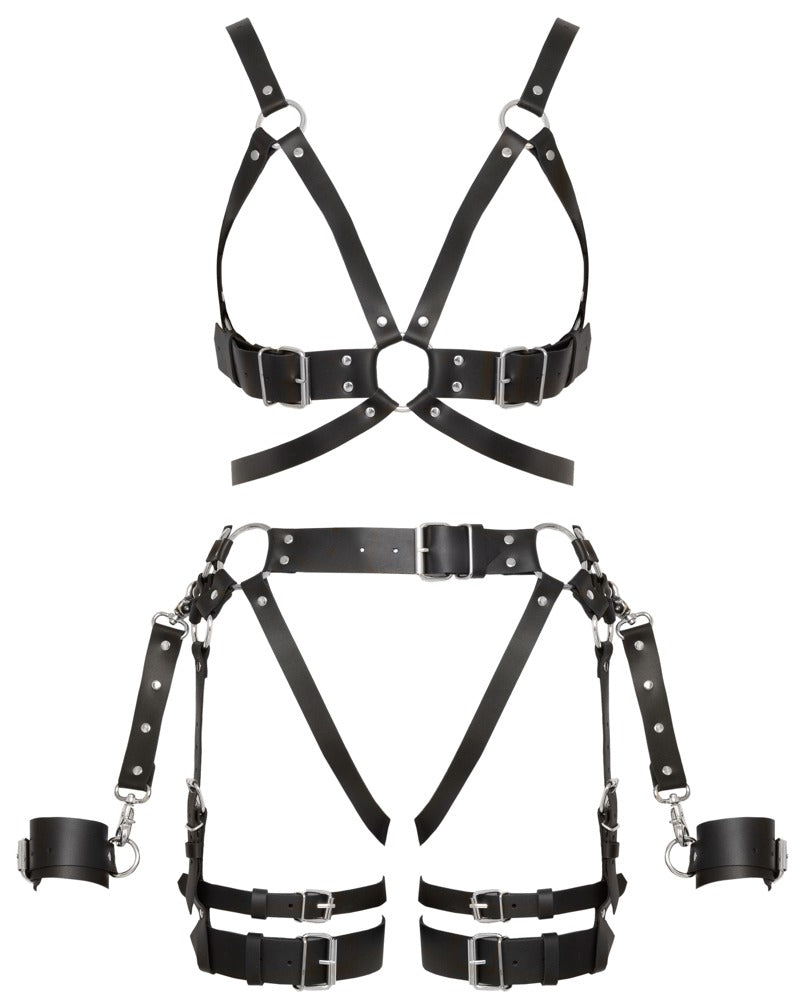 ZADO - LEATHER HARNESS SET