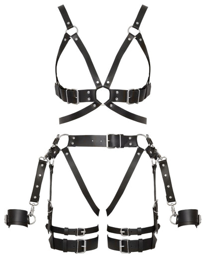 ZADO - LEATHER HARNESS SET