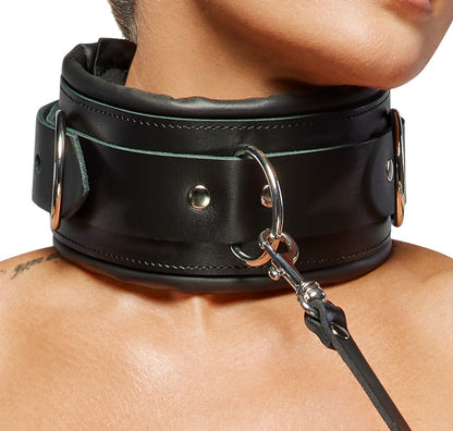 ZADO - LEATHER COLLAR/LEASH
