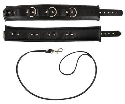 ZADO - LEATHER COLLAR/LEASH