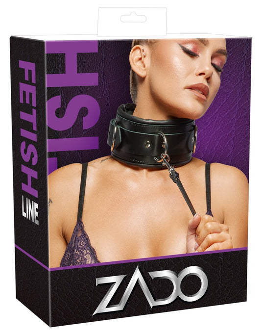 ZADO - LEATHER COLLAR/LEASH