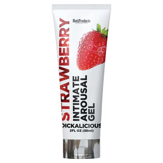 HOTT PRODUCTS - GEL DE EXCITACIÓN ÍNTIMA DICKALICIOUS FRESA 2 OZ.