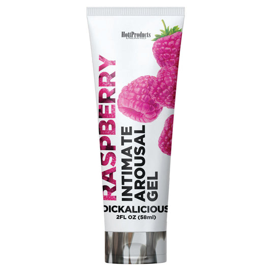 HOTT PRODUCTS - GEL ÍNTIMO ESTIMULANTE DICKALICIOUS FRAMBUESA 2 OZ.