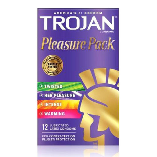 TROJAN PLEASURE PACK 12-PACK