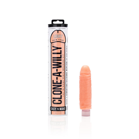 CLONE-A-WILLY - DIY VIBRATING DILDO KIT LIGHT SKIN TONE