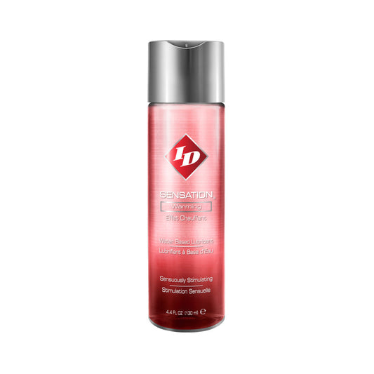 ID SENSATION WARMING WATER-BASED LUBRICANT 4.4 OZ.