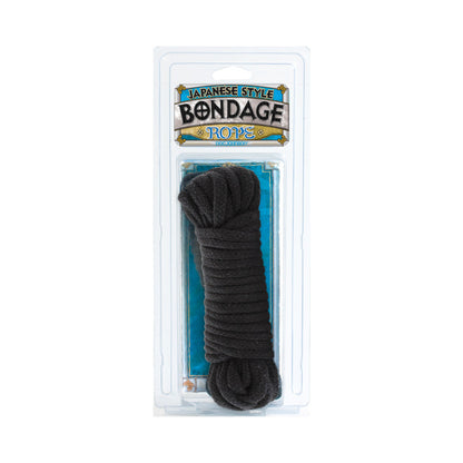 BONDAGE ROPE COTTON (BLACK)