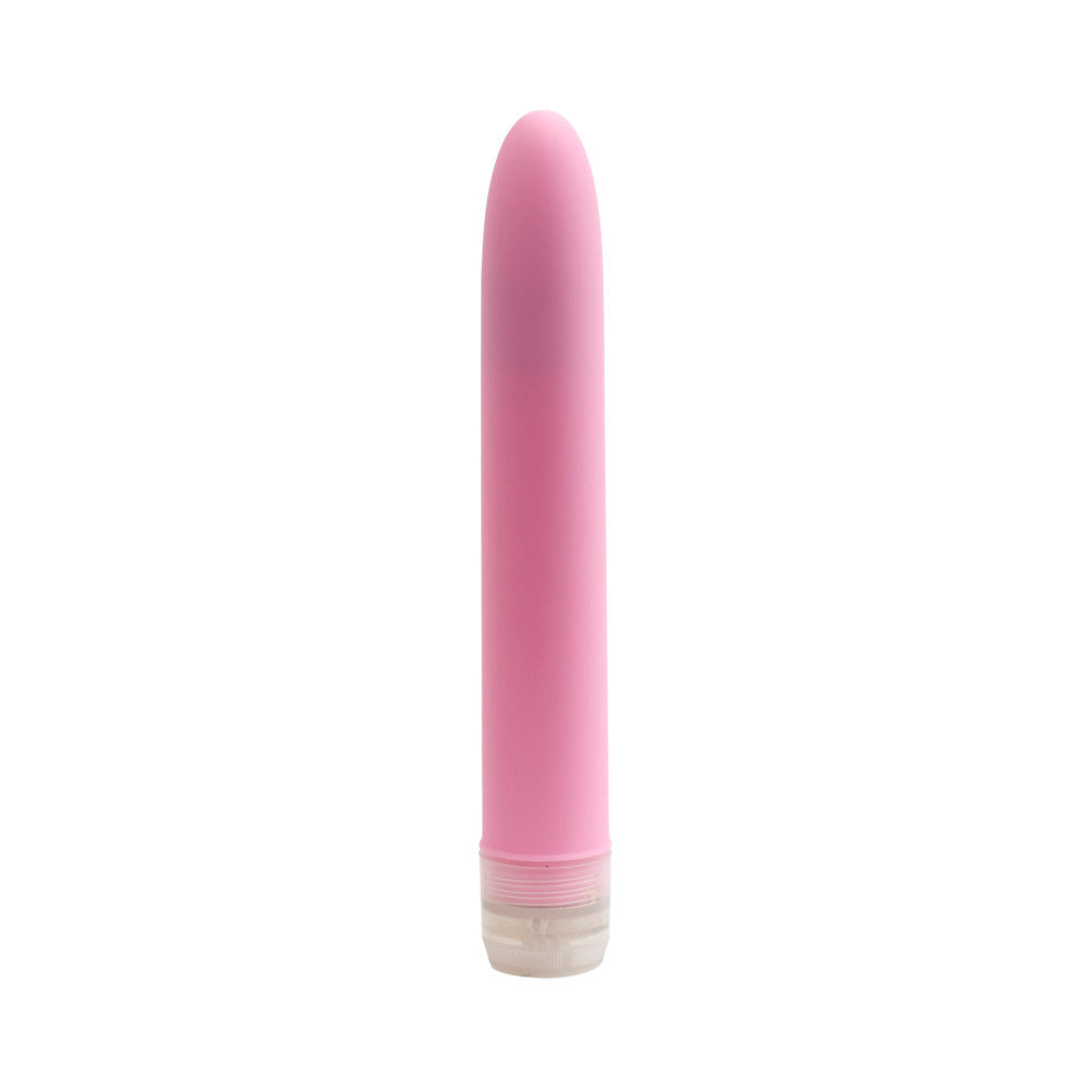 DOC JOHNSON - VELVET TOUCH VIBE 7 INCH (PINK)