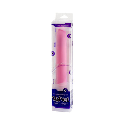 DOC JOHNSON - VELVET TOUCH VIBE 7 INCH (PINK)