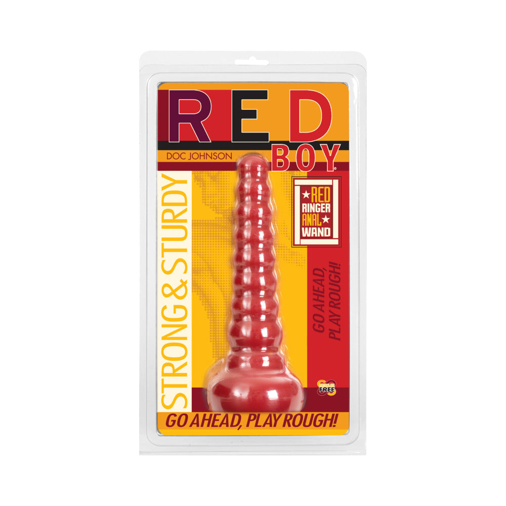 DOC JOHNSON - RED BOY - ANAL WAND RED