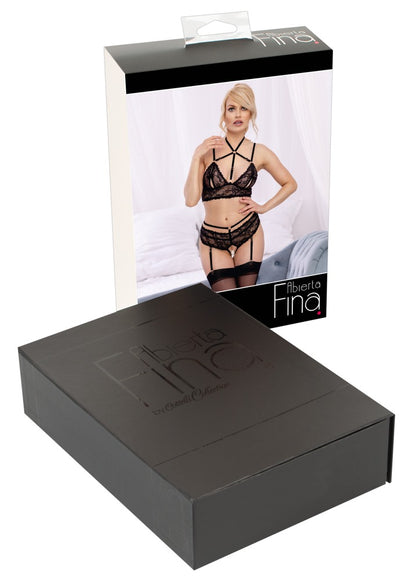 ABIERTA FINA - BRA PLUS SUSPENDER BRIEFS