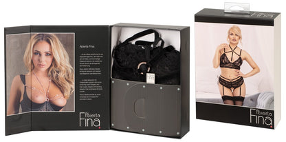 ABIERTA FINA - BRA PLUS SUSPENDER BRIEFS