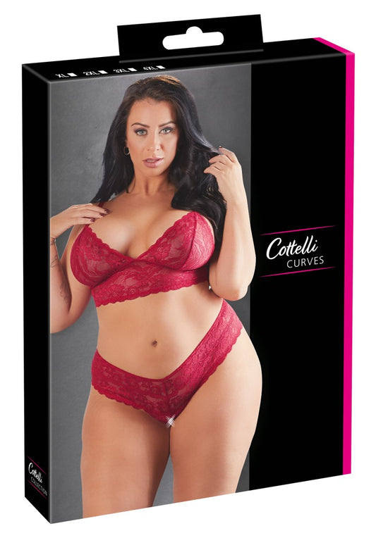COTTELLI CURVES - BRA AND BRIEFS