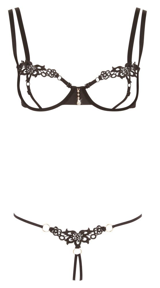 COTTELLI LINGERIE - BRA AND STRING