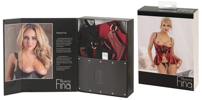 ABIERTA FINA - SHELF BRA AND STRING