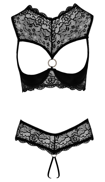 COTTELLI LINGERIE - SHELF BRA WITH STRING