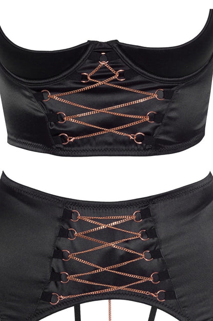 ABIERTA FINA - SHELF BRA SET