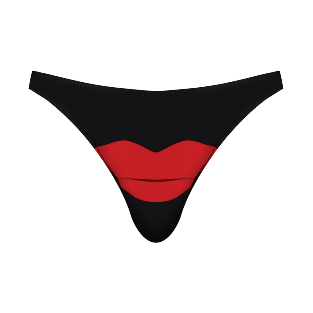 MALE POWER HOT LIPS BIKINI UNDERWEAR O/S
