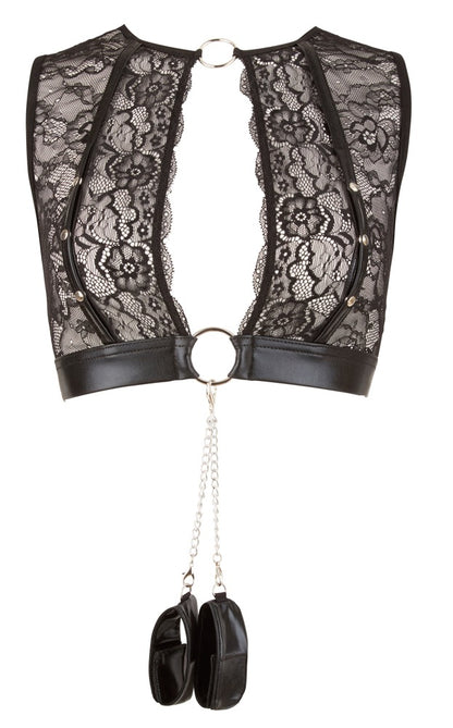 COTTELLI BONDAGE - SUSPENDER SET